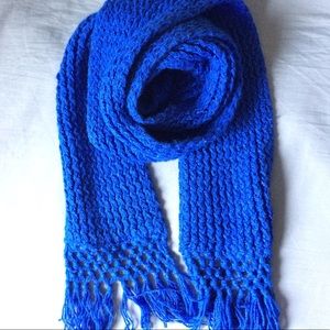 Hand knitted scarf!
